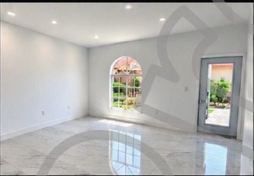 Living and dining area